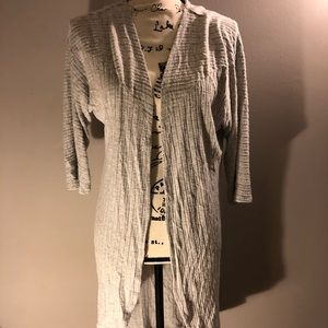 Grey cardigan